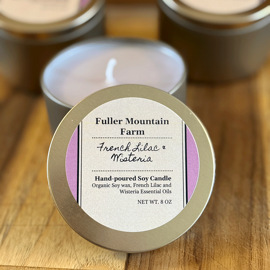 French Lilac & Wisteria Hand-Poured Soy Candle