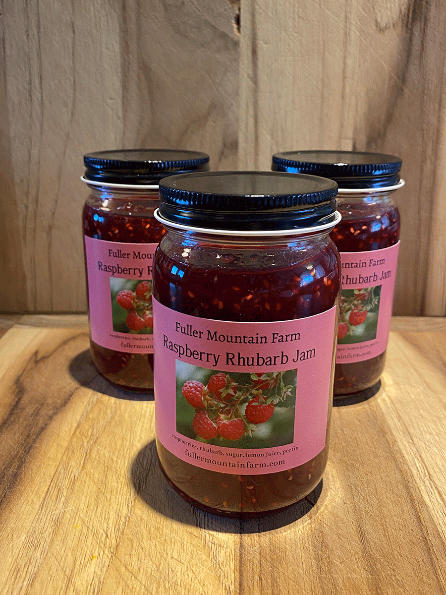 Raspberry Rhubarb Jam