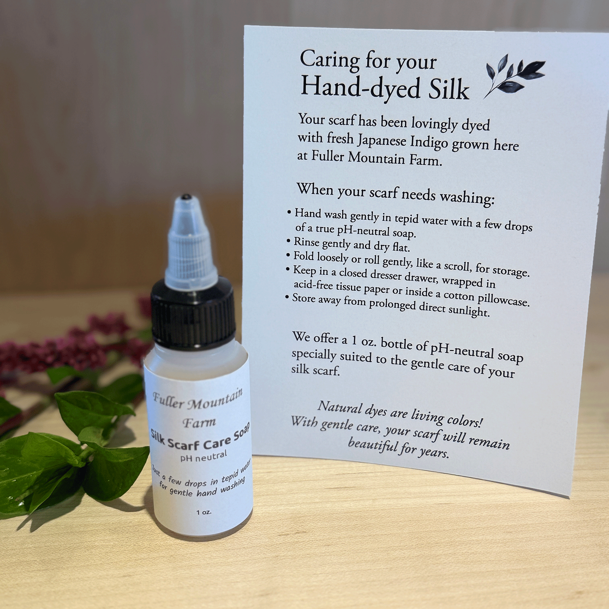 Silk Scarf Care Soap - pH Neutral