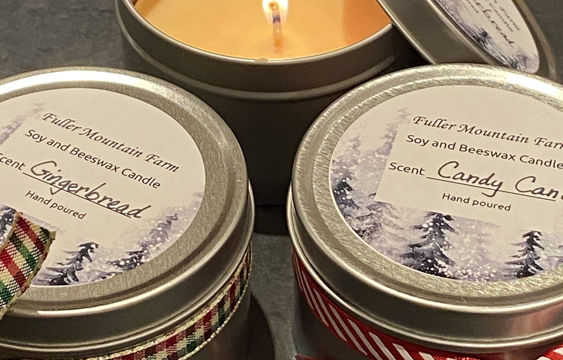 Hand poured Beeswax and Soy Candles – Fuller Mountain Farm